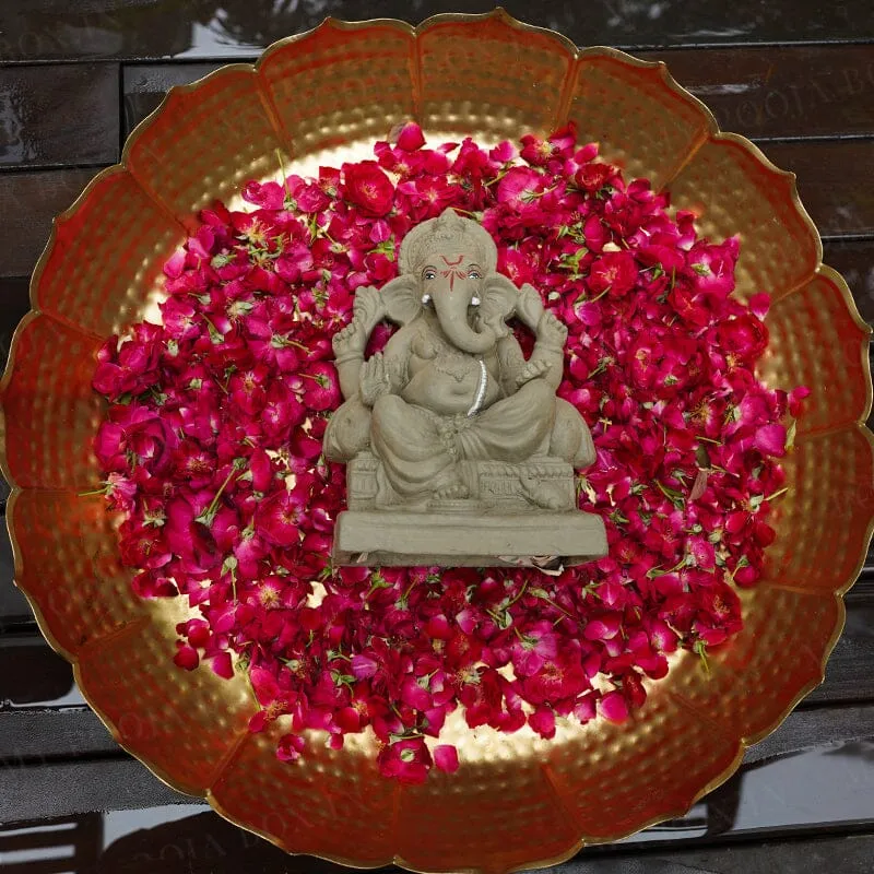 10INCH Lalbaugcha Raja Eco-Friendly Ganpati | Plant-A-Ganesha