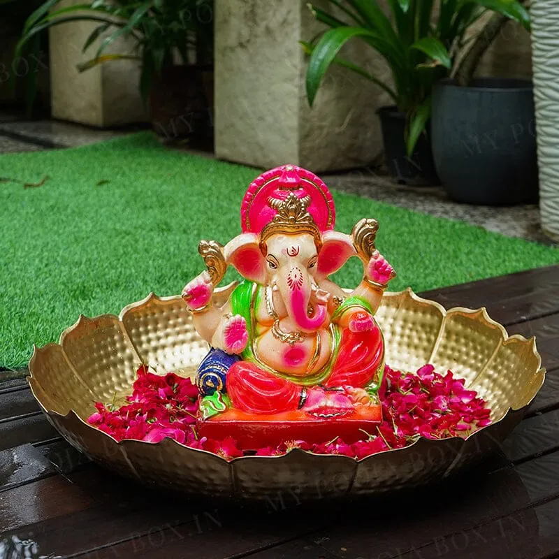 1FEET Gajavakra Eco-Friendly Ganpati | Plant-A-Ganesha
