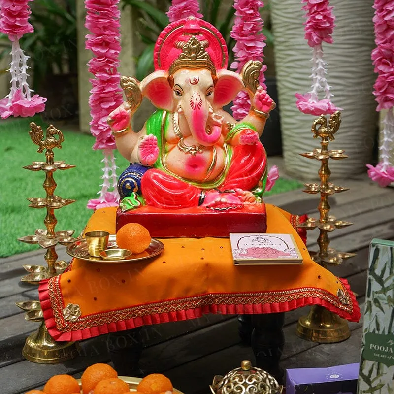 1FEET Gajavakra Eco-Friendly Ganpati | Plant-A-Ganesha