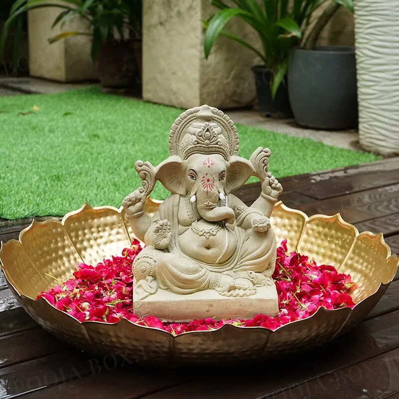 1FEET Gajavakra Eco-Friendly Ganpati | Plant-A-Ganesha