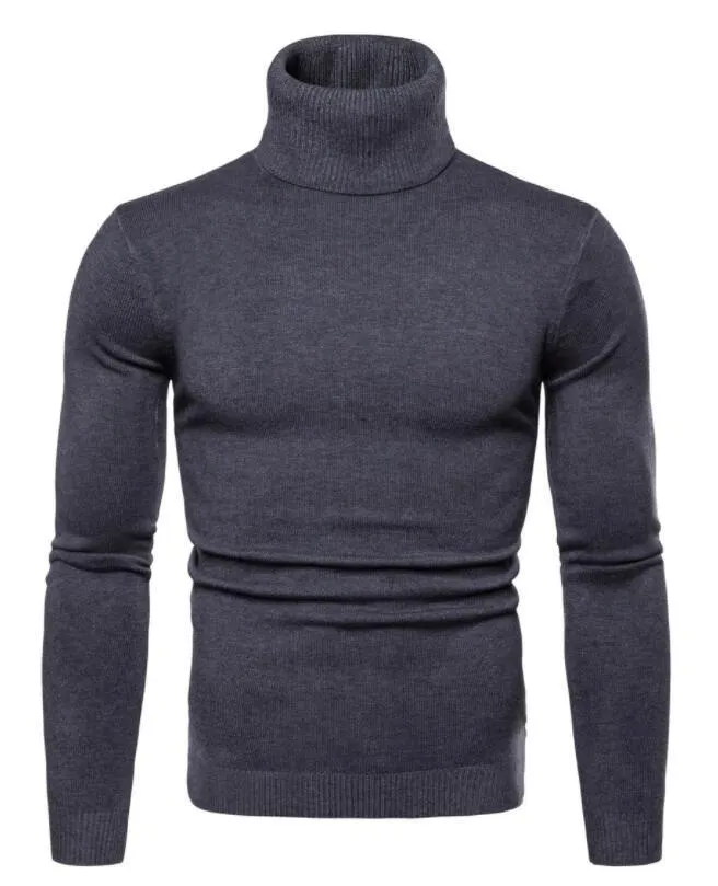 2025 New Men's Warm Turtleneck sweater