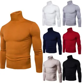 2025 New Men's Warm Turtleneck sweater