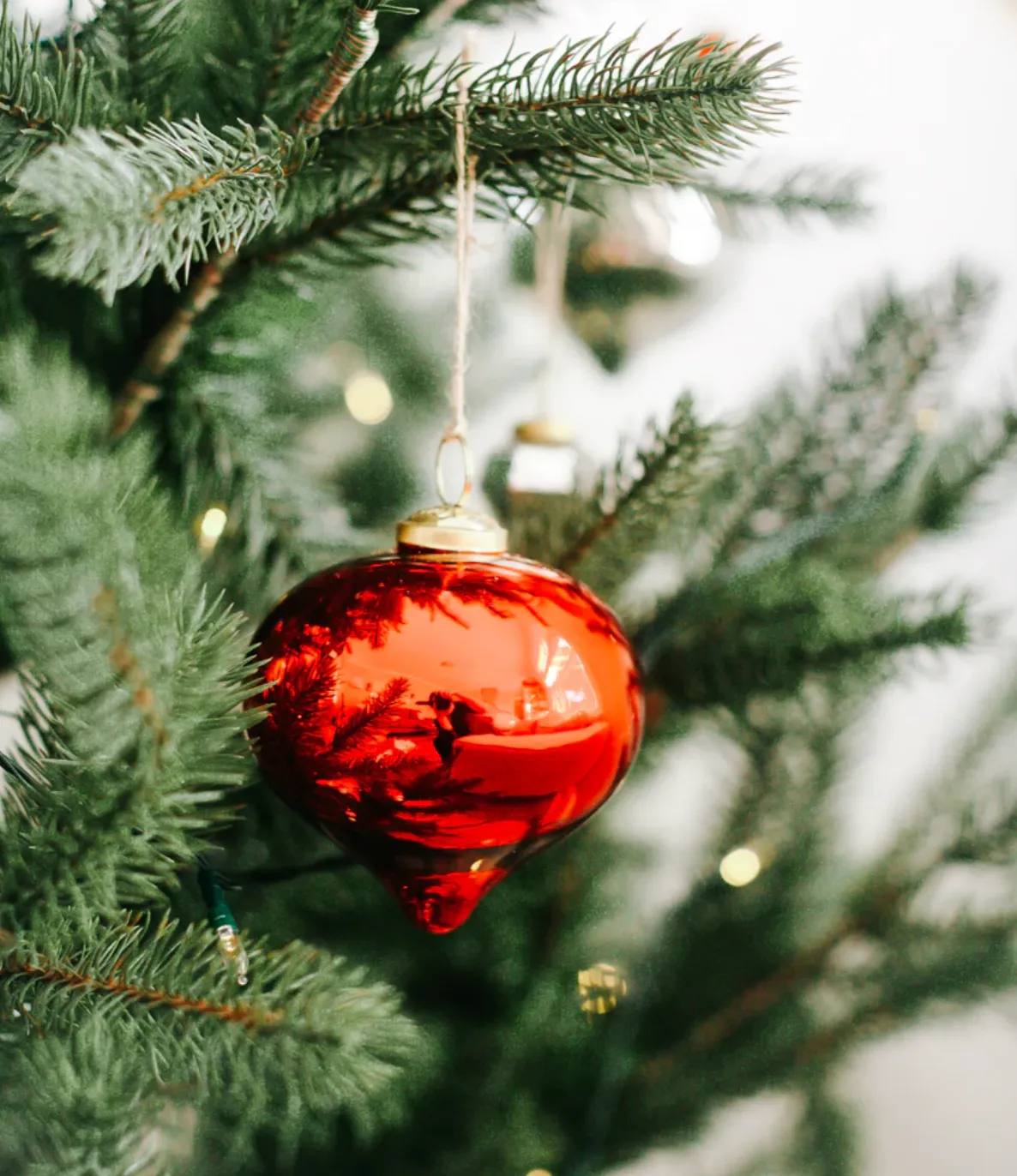 4 Hand Blown Glass ornaments - Fair Trade