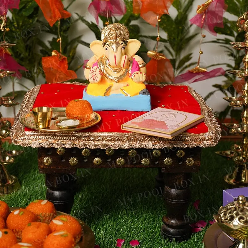 5INCH Eco-Friendly Akhurath Ganesh | Plant-A-Ganesha