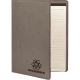 9 1/2" x 12" Laserable Leatherette Portfolio with Notepad