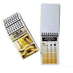 A5 Coil Spiral Notebook with Pen Eco-Friendly Kraft
