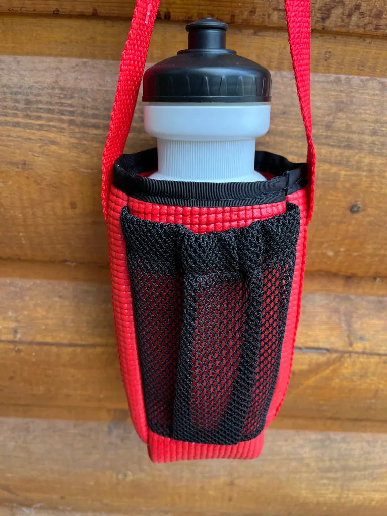 Ajax Water Bottle Holder/Purse-Bandana Print fabric