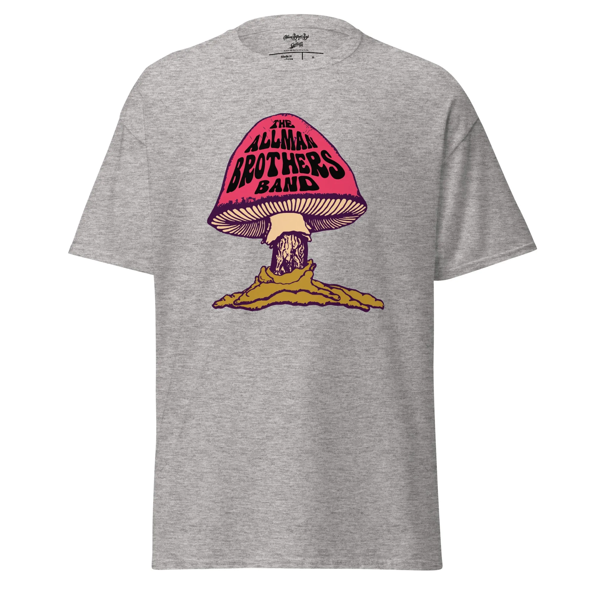 Allman Brothers Band  | Eco Friendly Tee | Mushroom