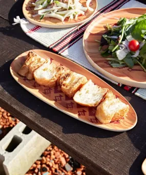 BAMBOO FIBER Long Plate