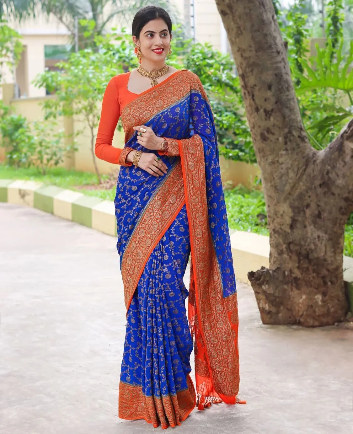 Beautiful Organic Banarasi Sarees