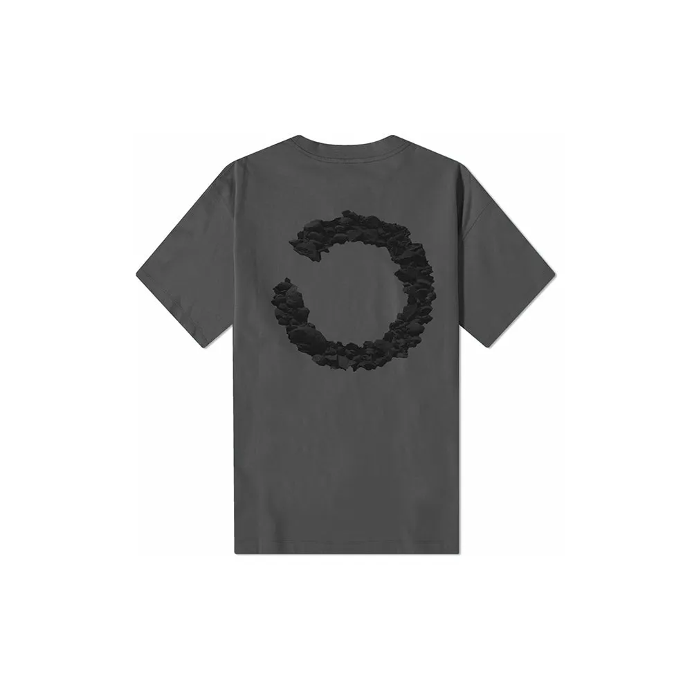 Boulder Print SS T-Shirt (Anthracite Grey)