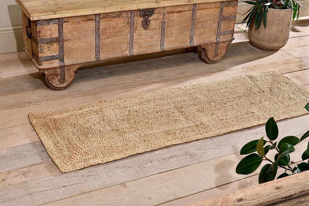Braided Hemp Floor Runner
