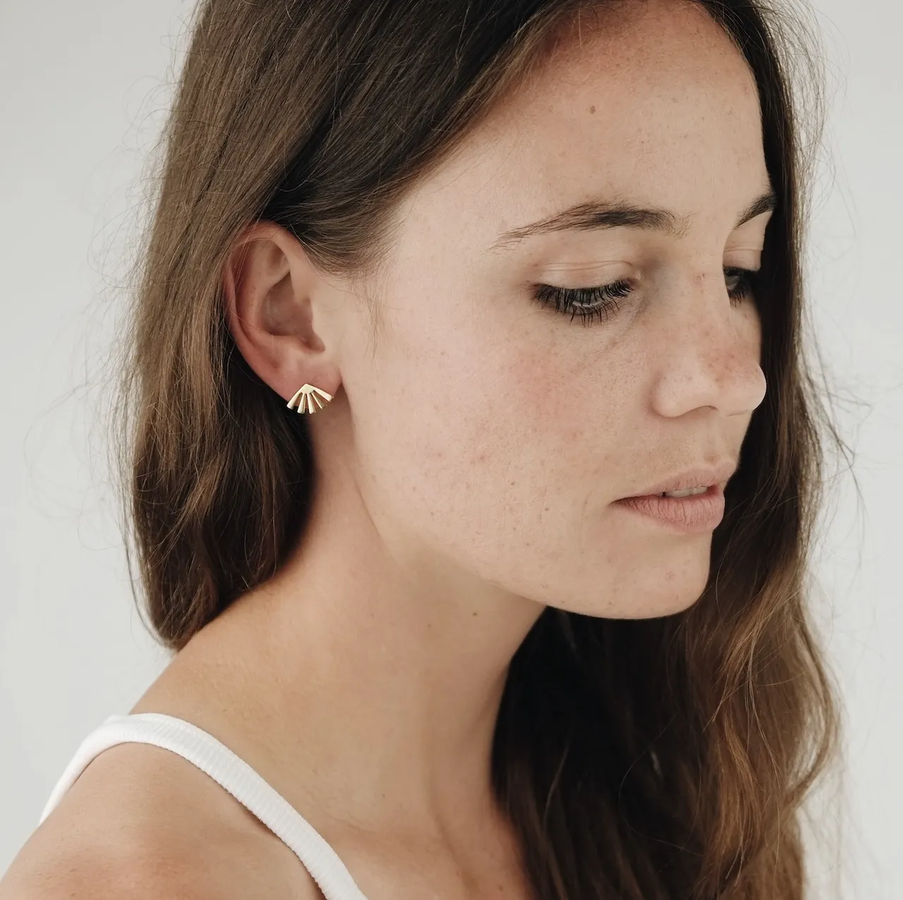 BRASSCAKE Harlow studs earrings