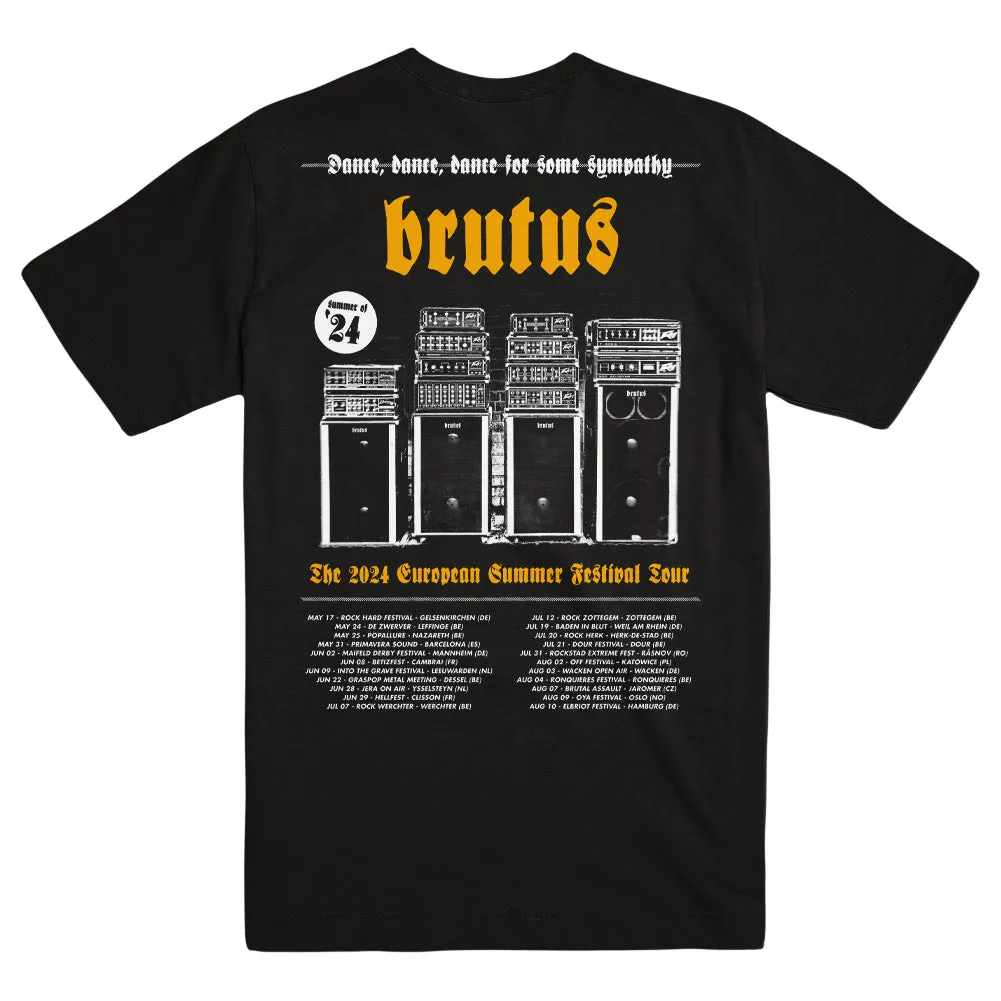BRUTUS "EU Summer Festivals '24 - Black" T-Shirt
