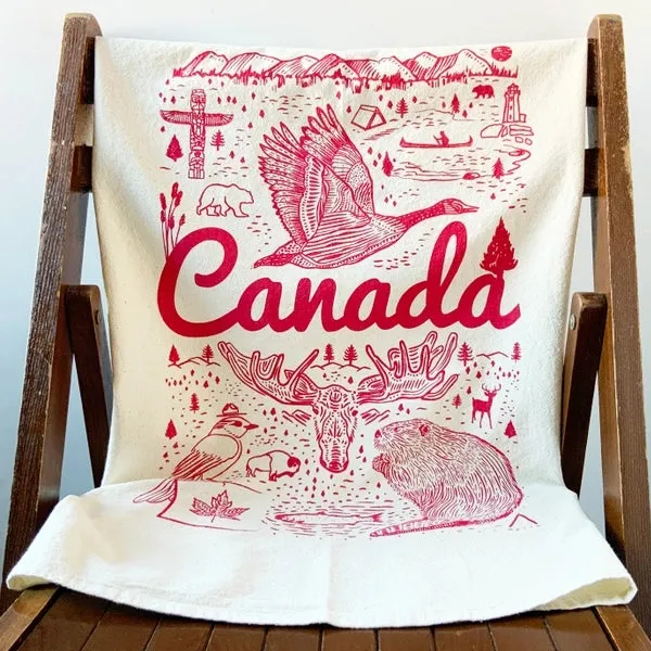 Canada Commemorative Tea Towel