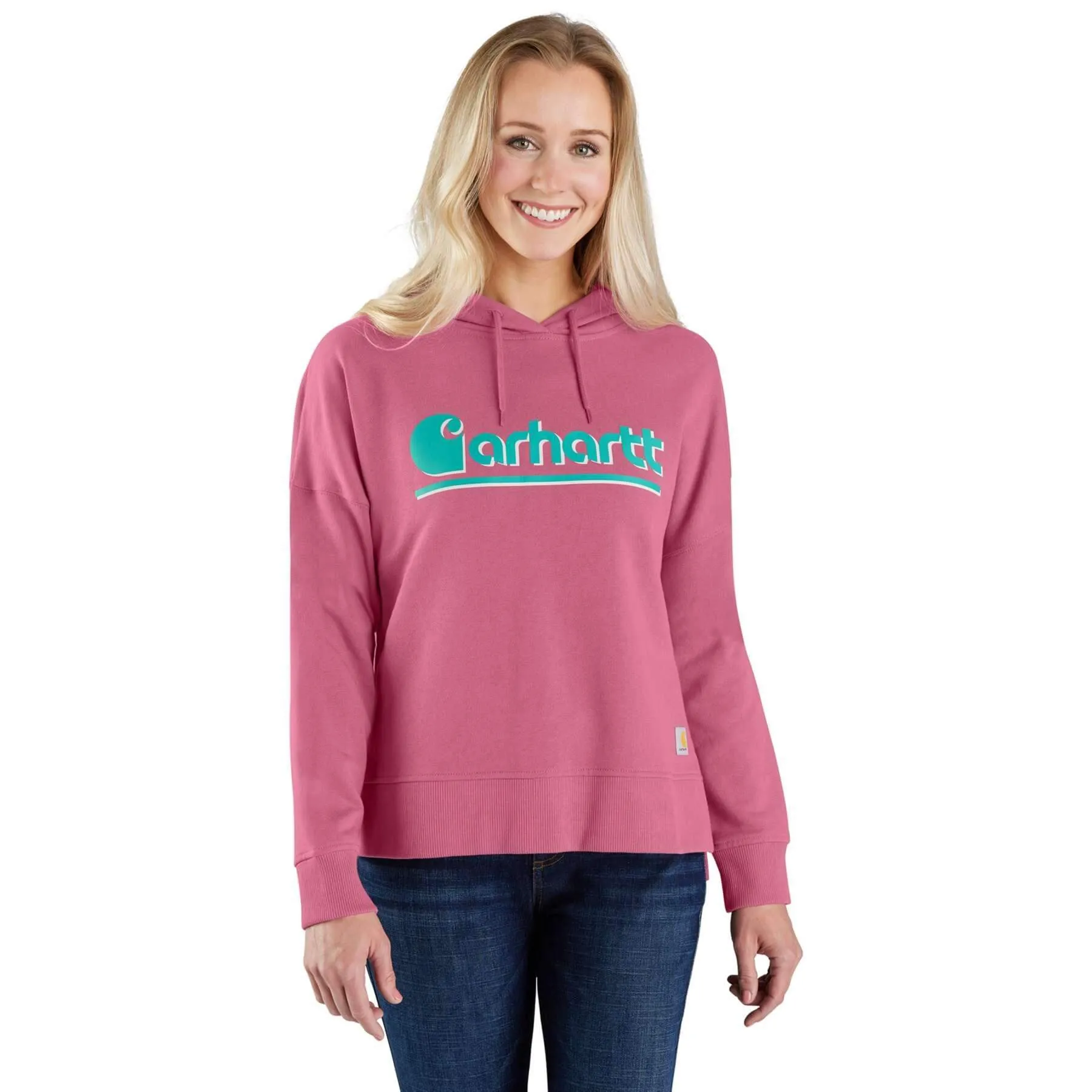 Carhartt Womens Tencel Fiber Series Loose Fit Graphic Hoodie 106918