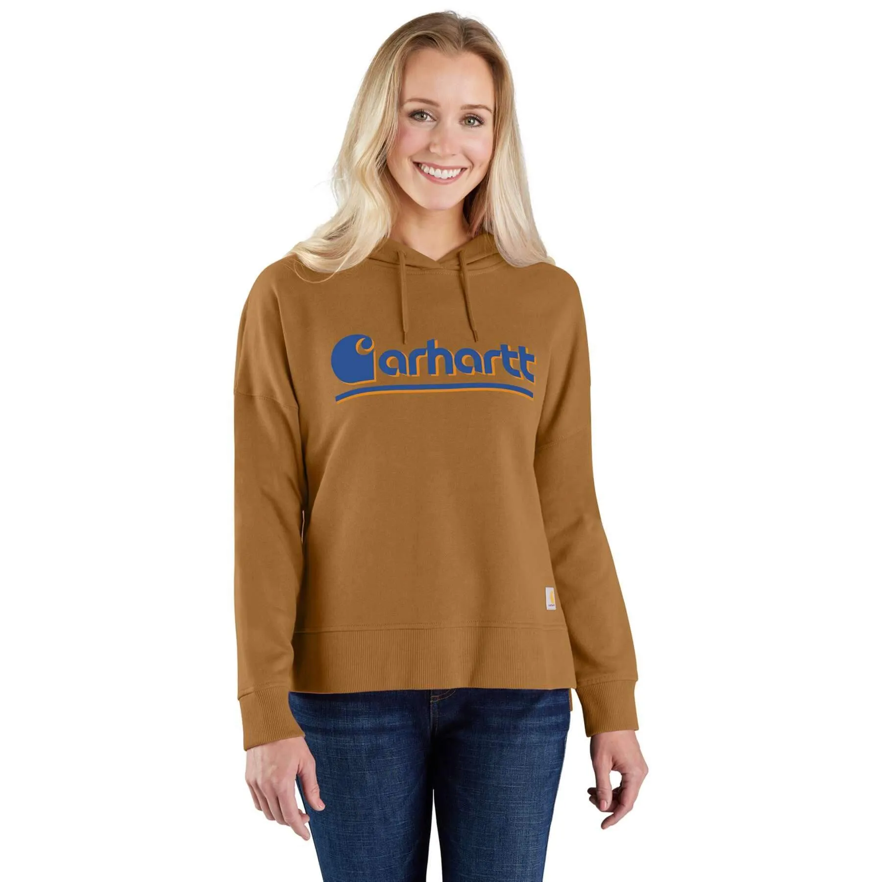 Carhartt Womens Tencel Fiber Series Loose Fit Graphic Hoodie 106918