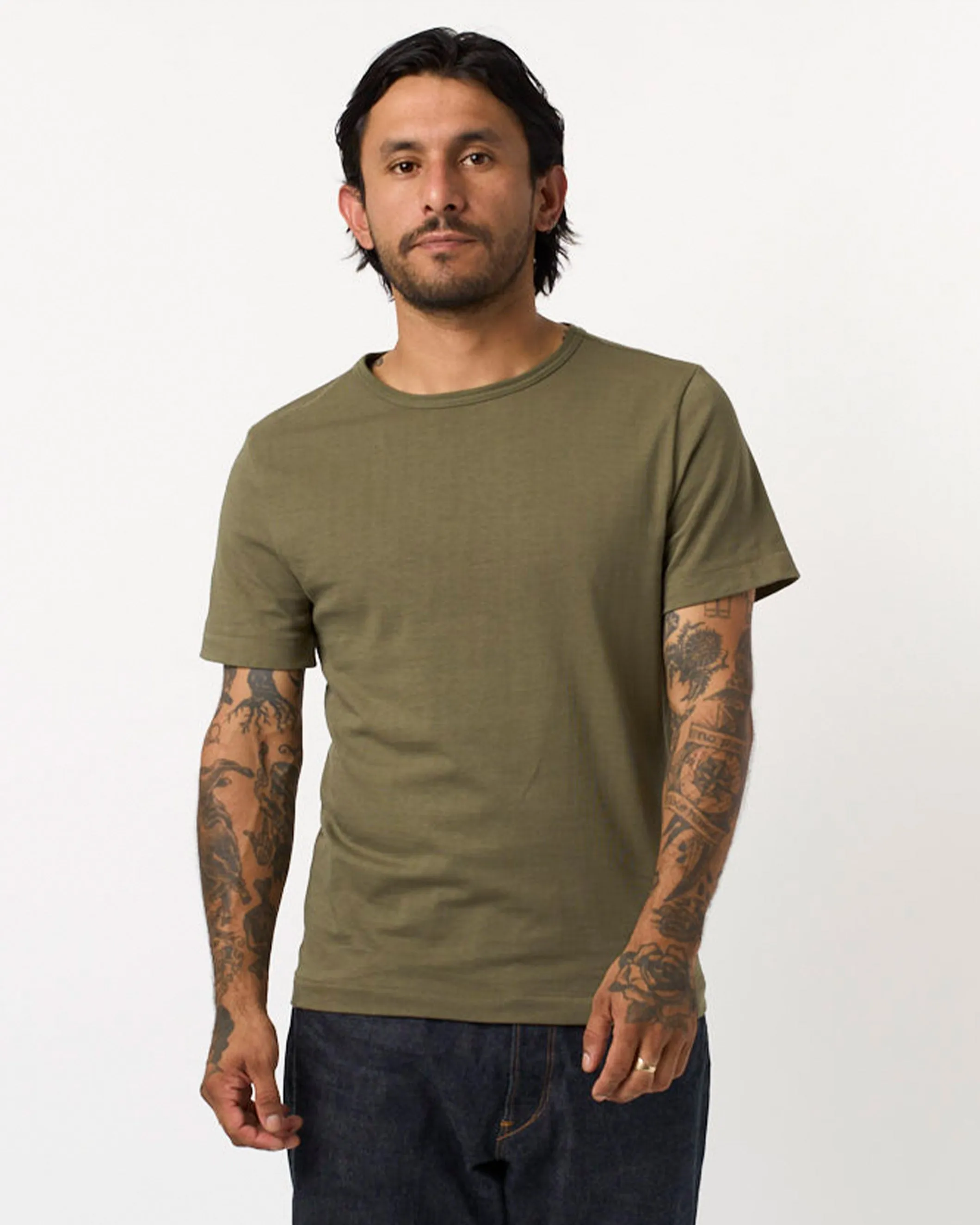 Classic Fit Loopwheel T-Shirt 215
