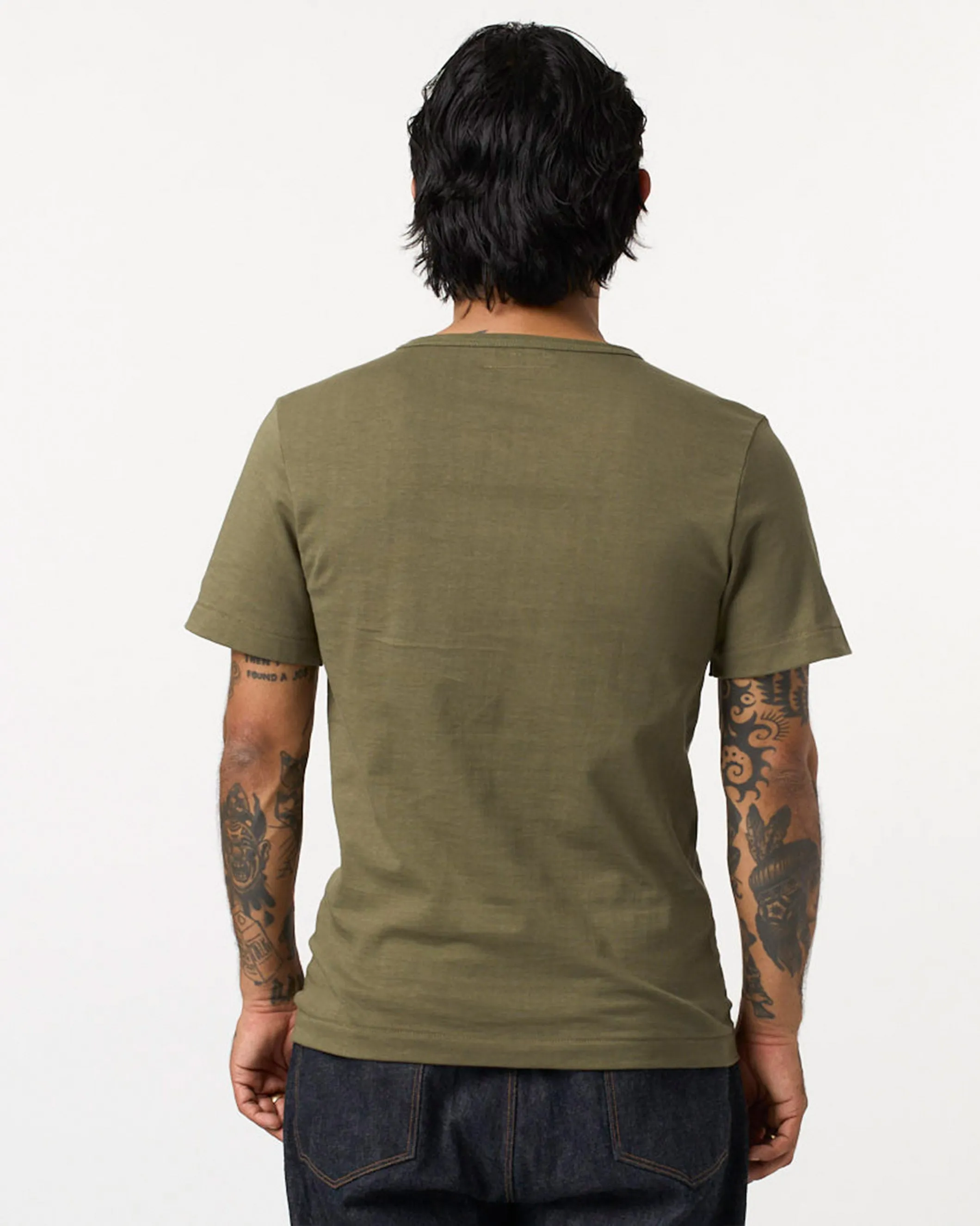 Classic Fit Loopwheel T-Shirt 215