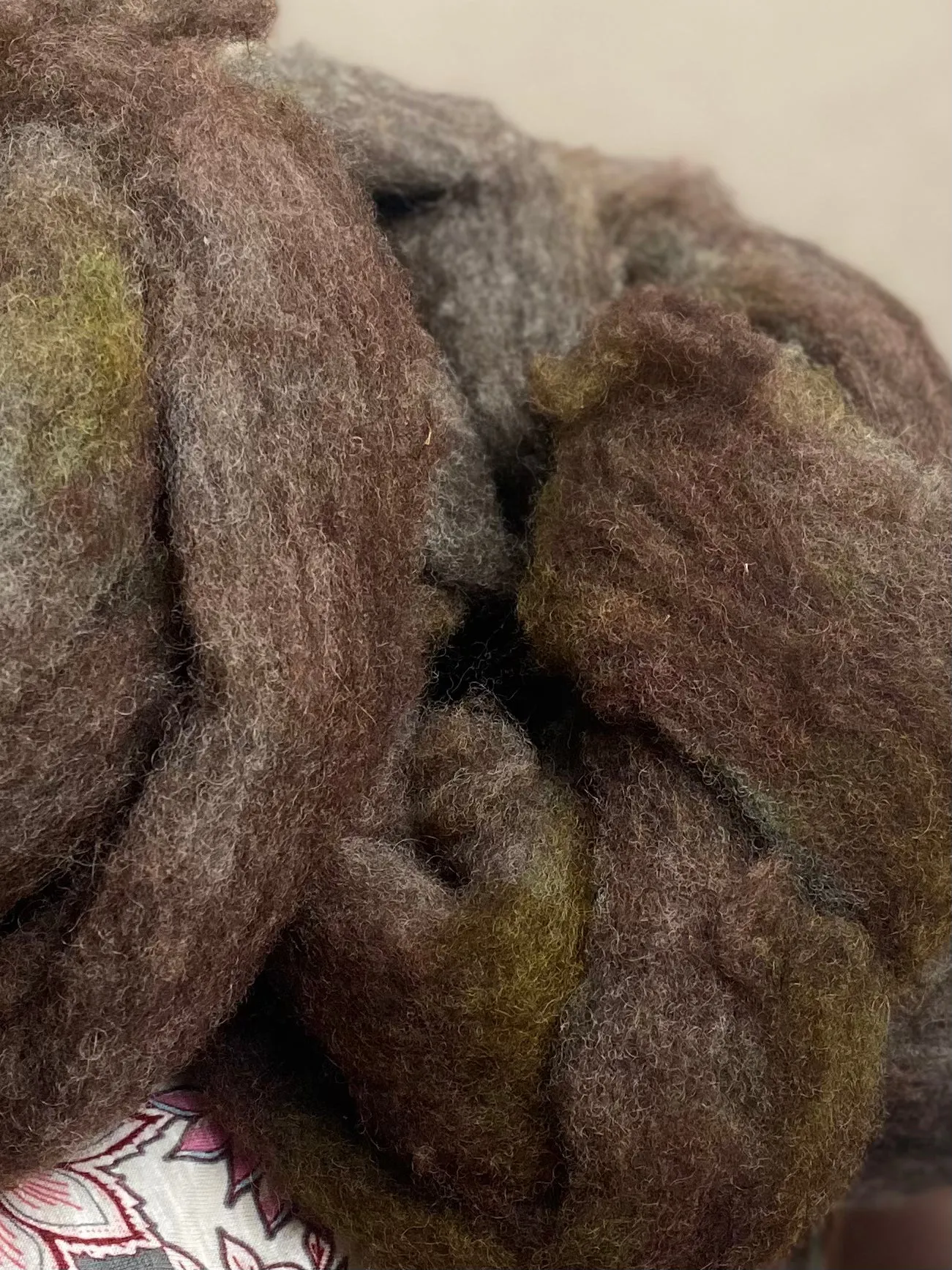 Crossbreed Hand Dyed Roving - (NY)