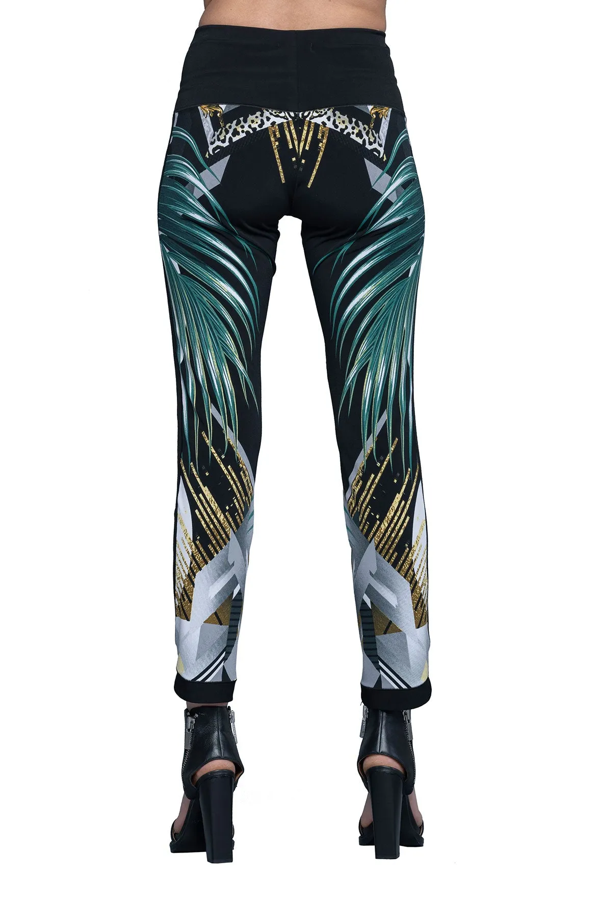 Curve Side Insert Single Layered Pants
