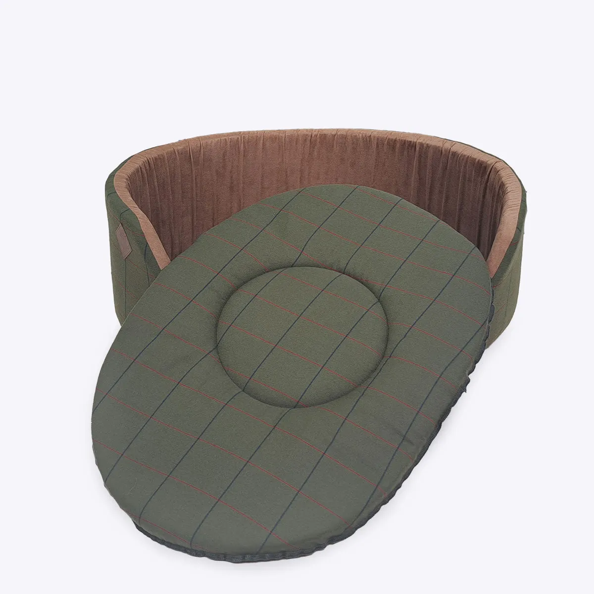 Danish Design Traditional Tweed Slumber Dog Bed