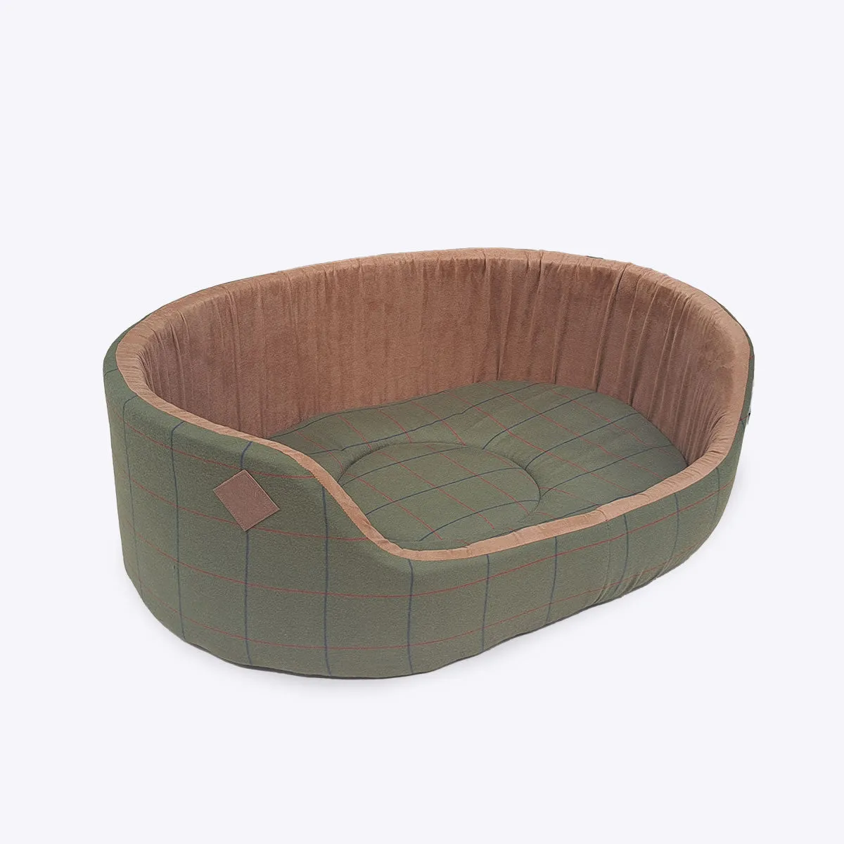 Danish Design Traditional Tweed Slumber Dog Bed