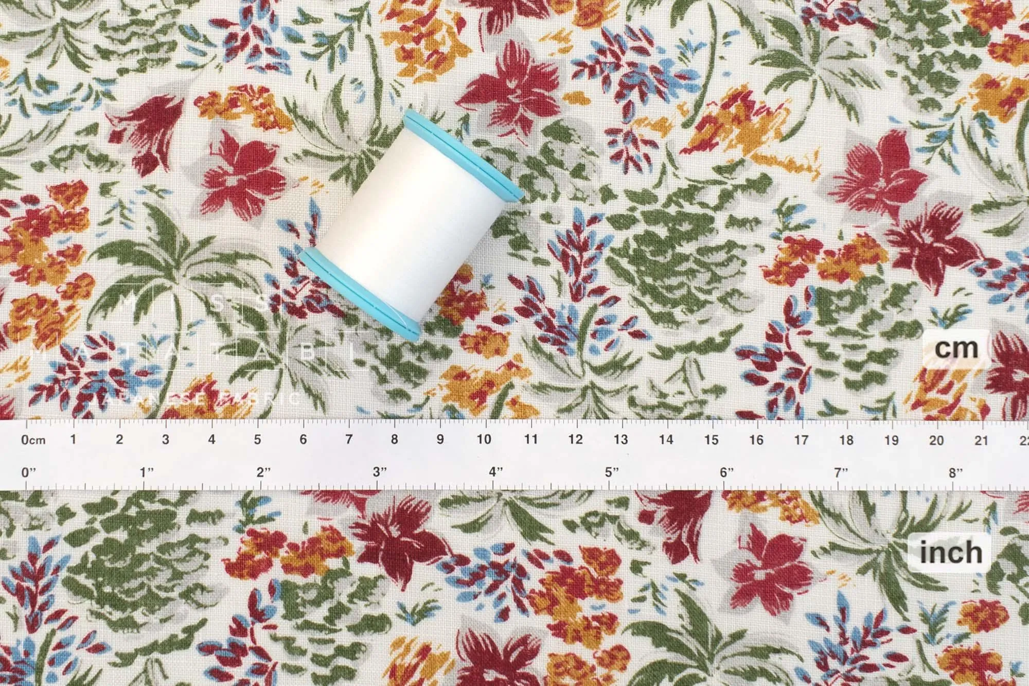 DEADSTOCK 100% Linen Garden - A