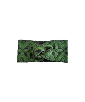 Eryri Headband - Monstera / Umber