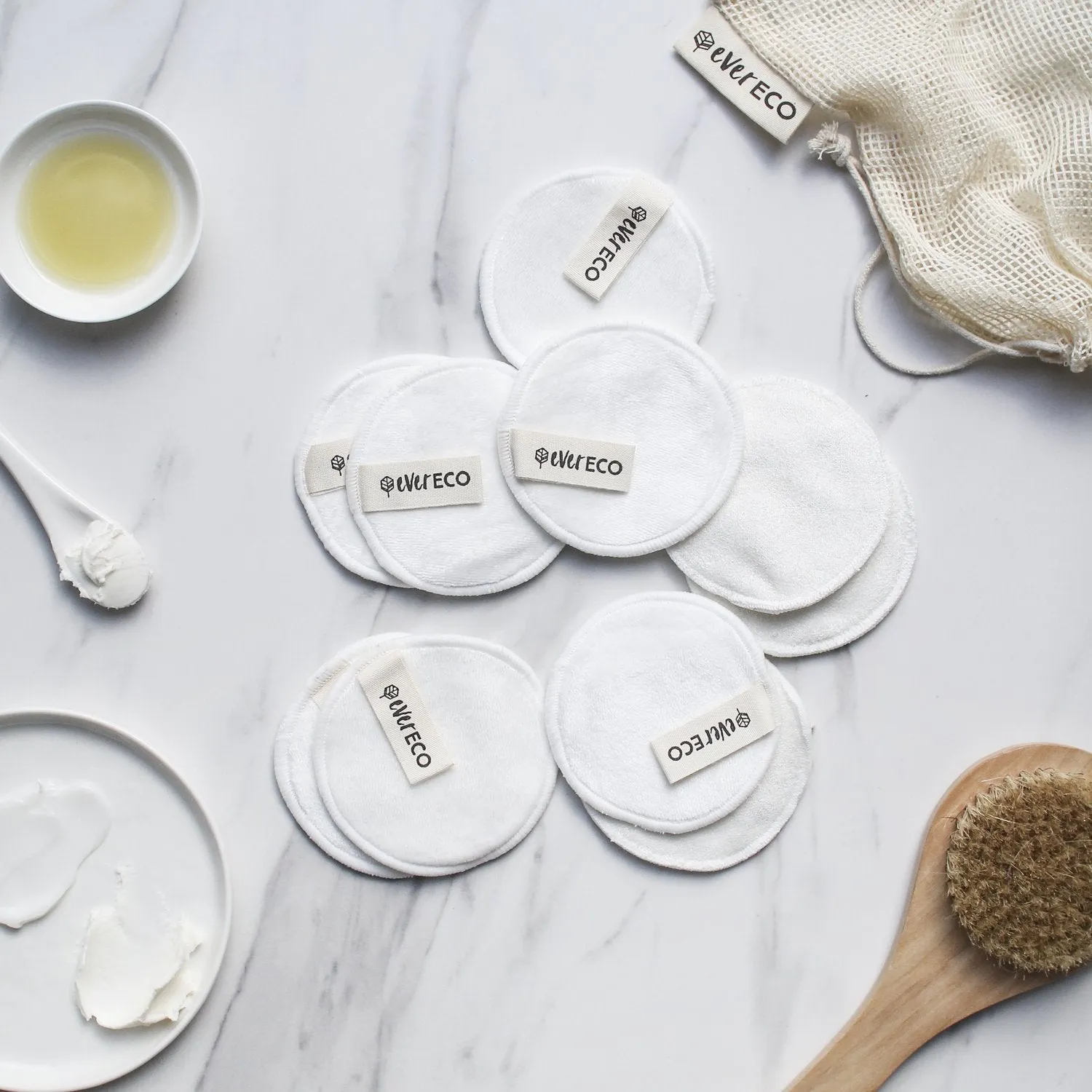 Ever Eco Bamboo Facial Pads 10 Pack