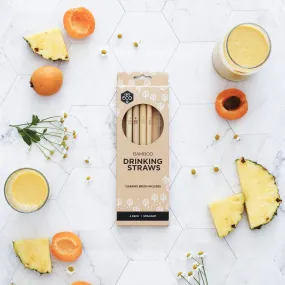 Ever Eco - Bamboo Reusable Straws 4 Pack