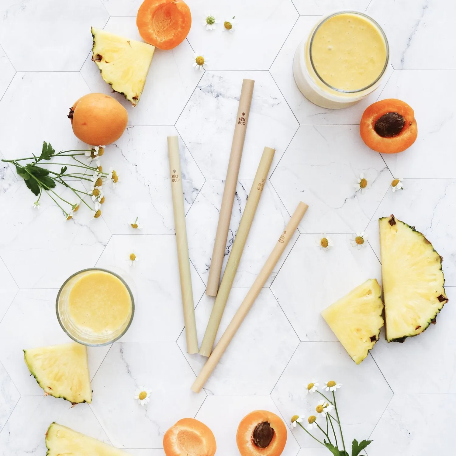 Ever Eco - Bamboo Reusable Straws 4 Pack