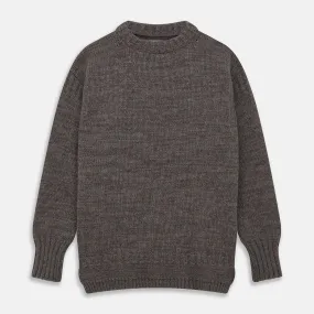 Fallow Wool and Cotton Blend Lewis Guernsey Jumper