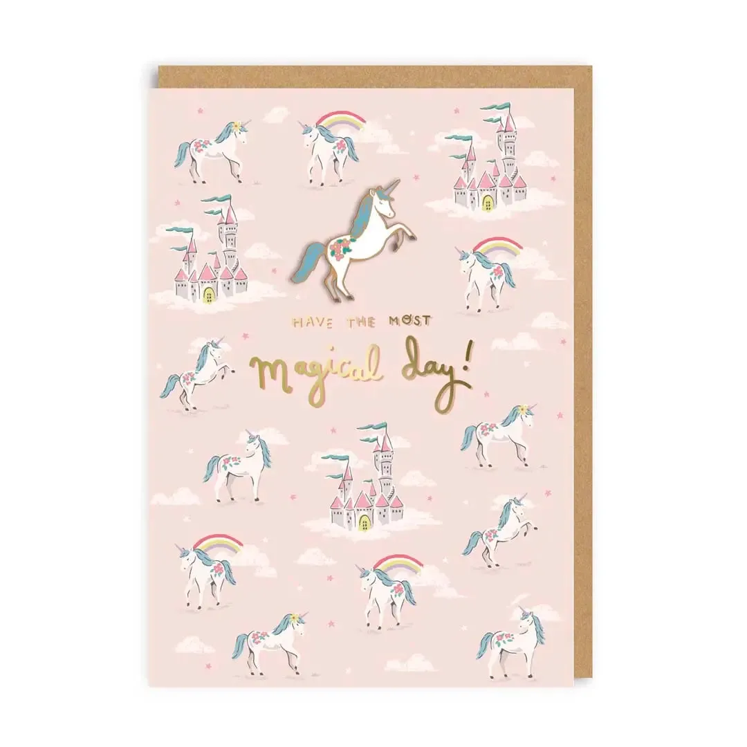Have a Magical Day Pin Card