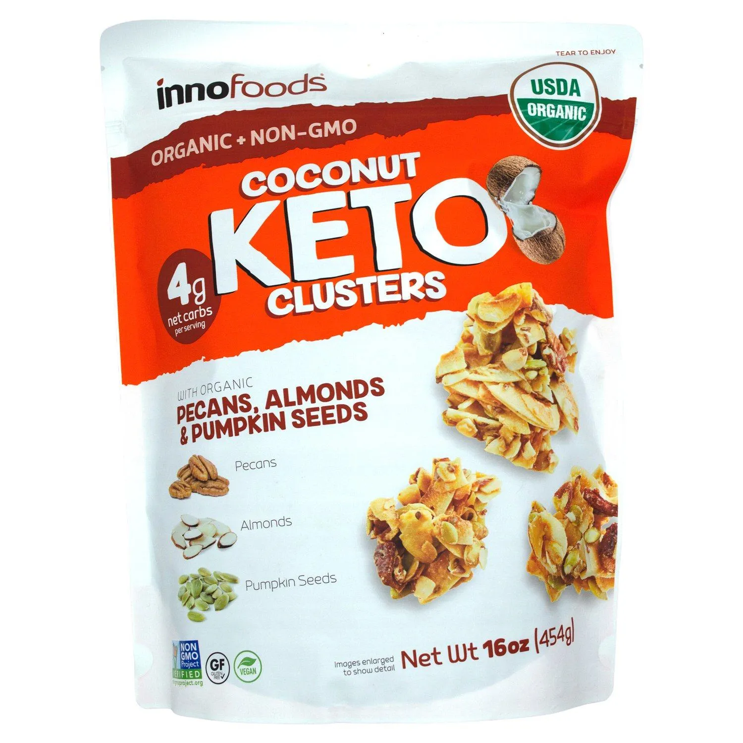 InnoFoods Organic Coconut Clusters
