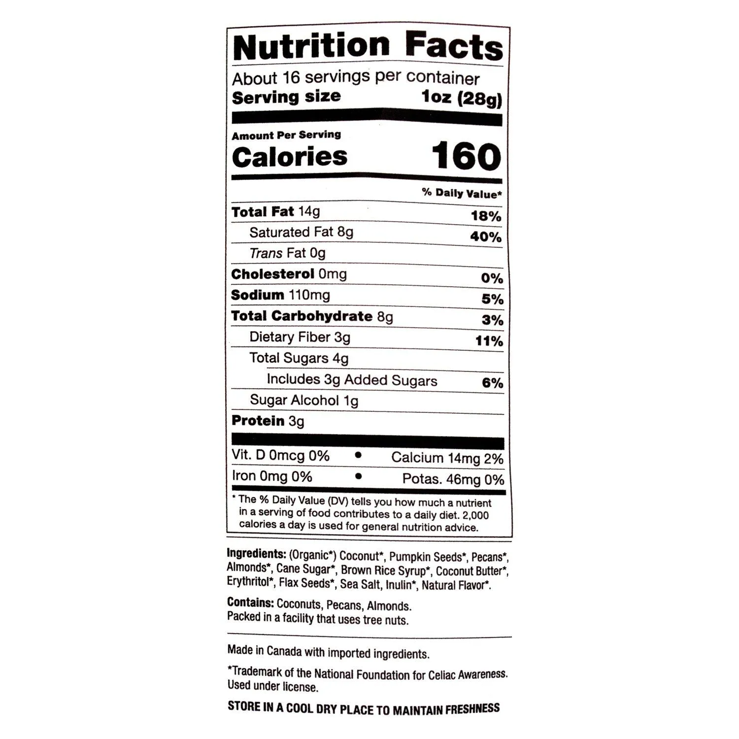 InnoFoods Organic Coconut Clusters
