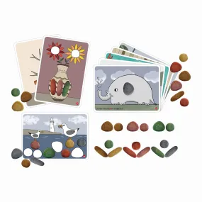 Junior Rainbow Pebbles: Eco Friendly FPC Activity Set 36pc