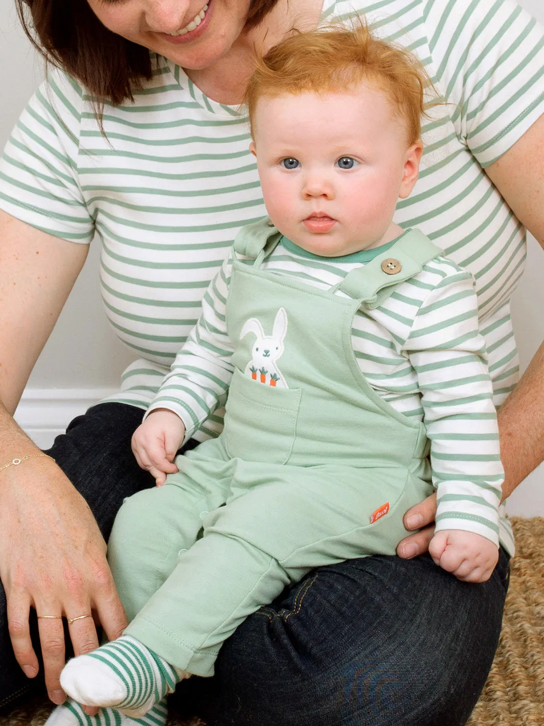 Kite Baby bun dungarees