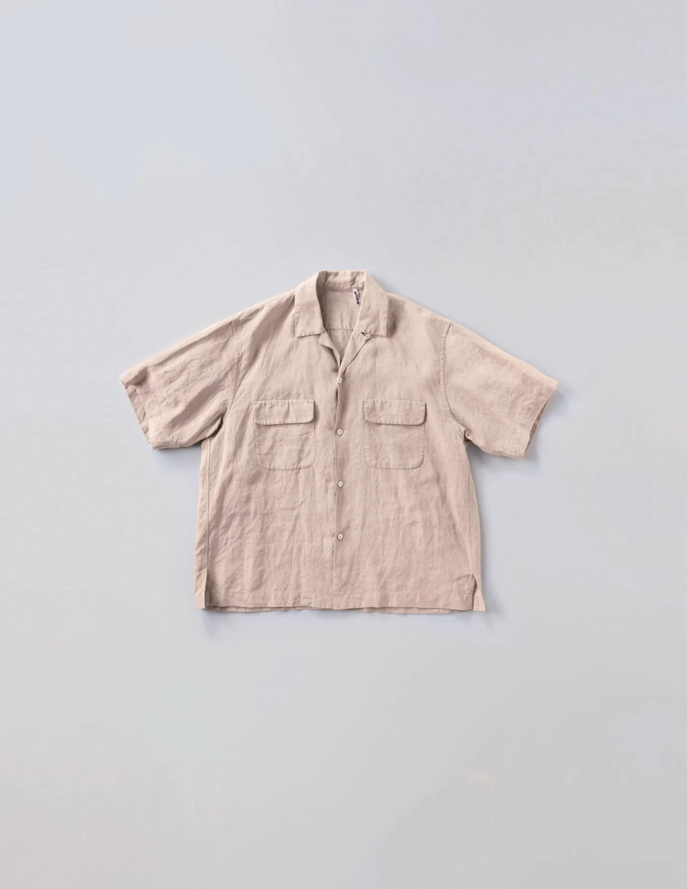 KS23SSH01 LINEN SILK OPEN SHIRT