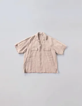 KS23SSH01 LINEN SILK OPEN SHIRT