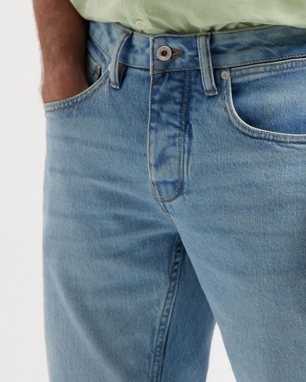 KUYICHI Jim regular slim jeans vintage blue men
