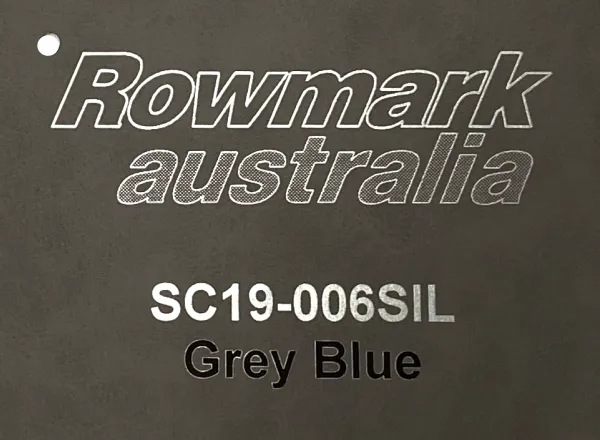 Leatherette Engraving Sheet In Grey Blue 305 x 610mm