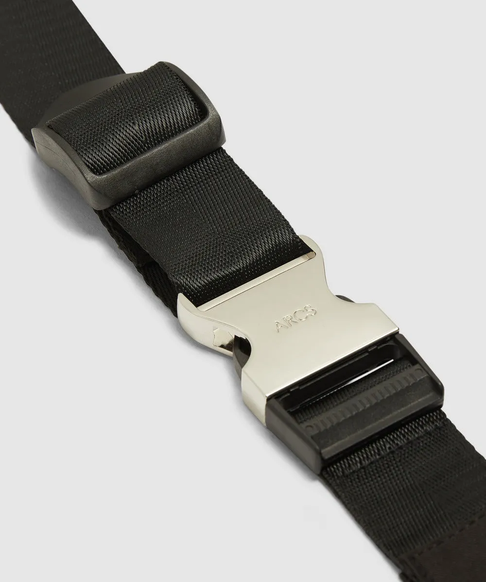 LITTLE HEY in Black Recycled Polyester
