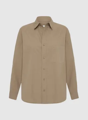 Matteau Relaxed Shirt in Stone