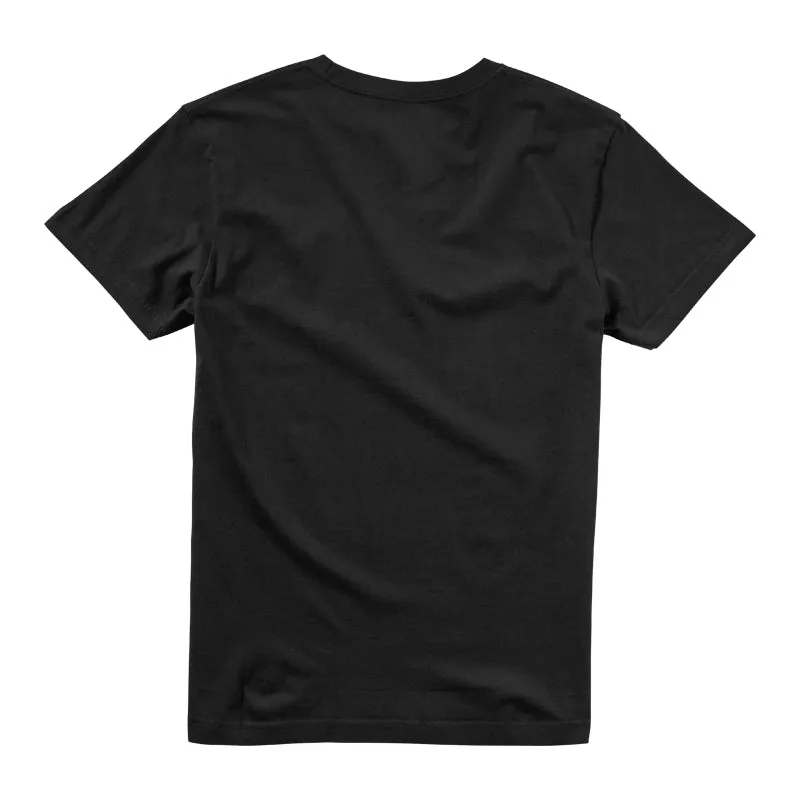 MATUSE, INC. POCKET TEE - BLACK / OFF WHITE