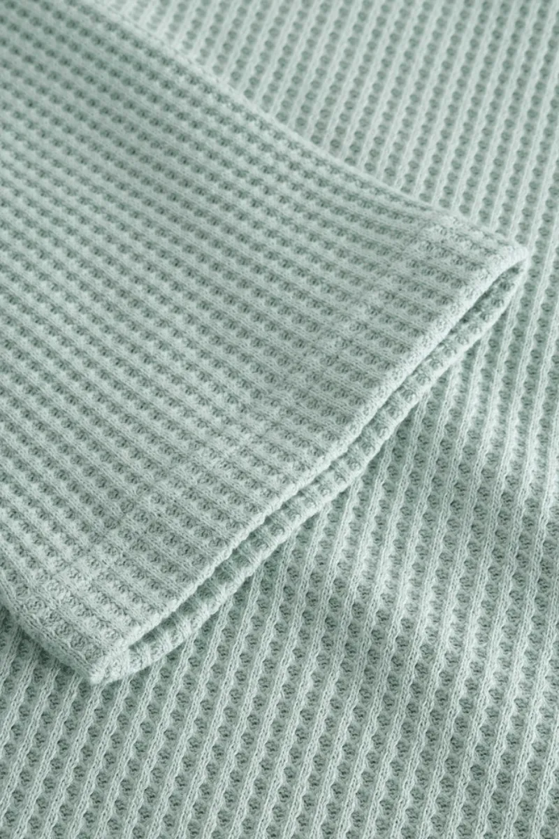 Mint Cropped Box Crew