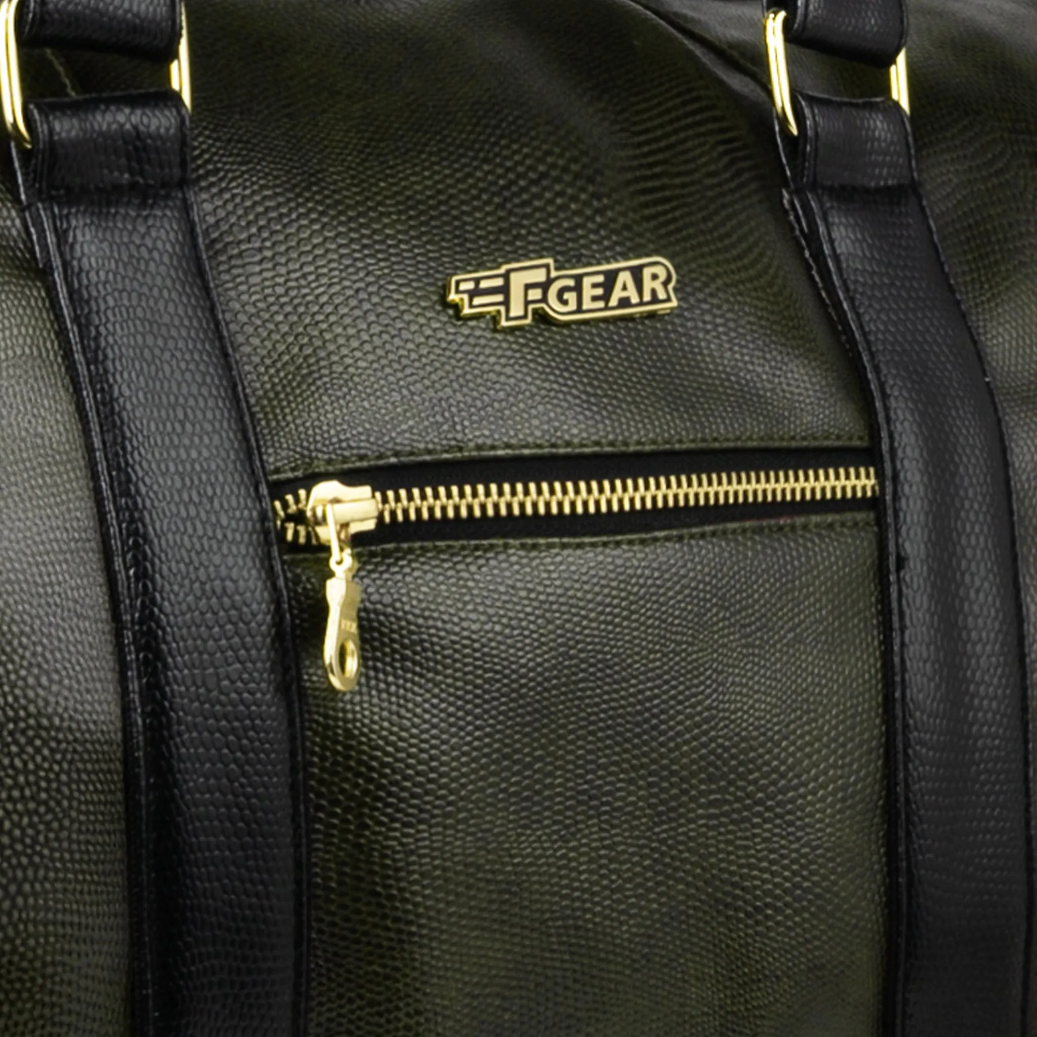 Mistral 26L Green Vegan Leather Duffel