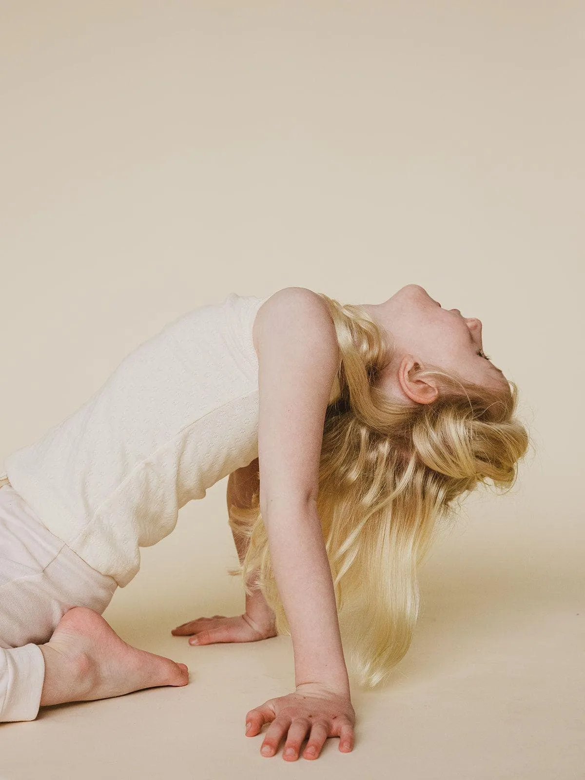 organic cotton camisole - natural pointelle