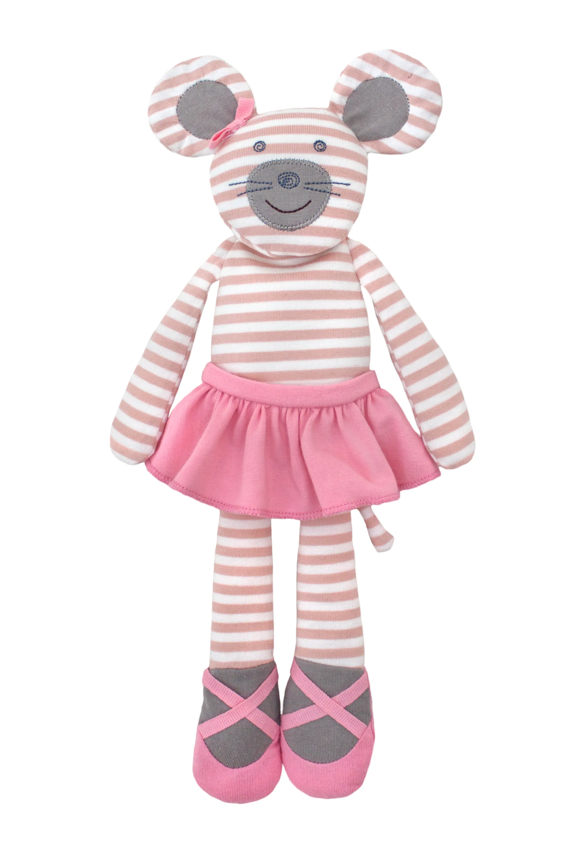 Organic Farm Buddies 14" Plush - Ballerina Mouse