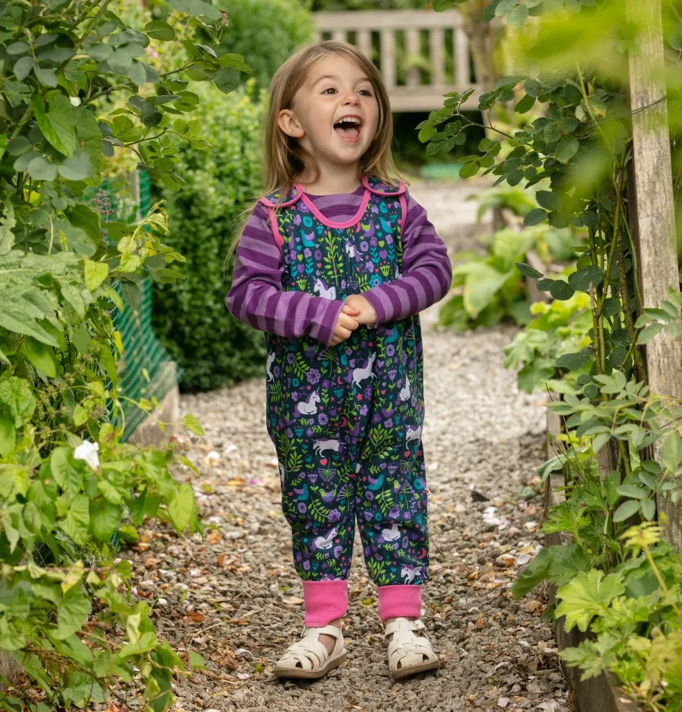 Piccalilly Dungarees - Unicorn